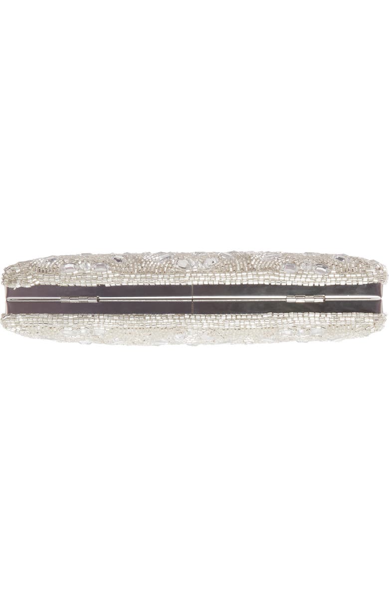 Glint Beaded Clutch, Alternate, color,