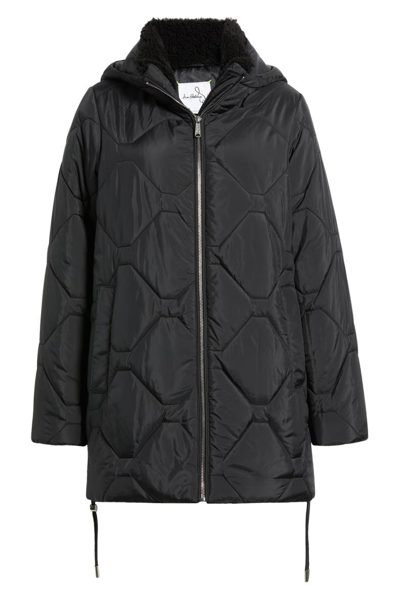 Onion Quilted Jacket, Alternate, color, BLACK