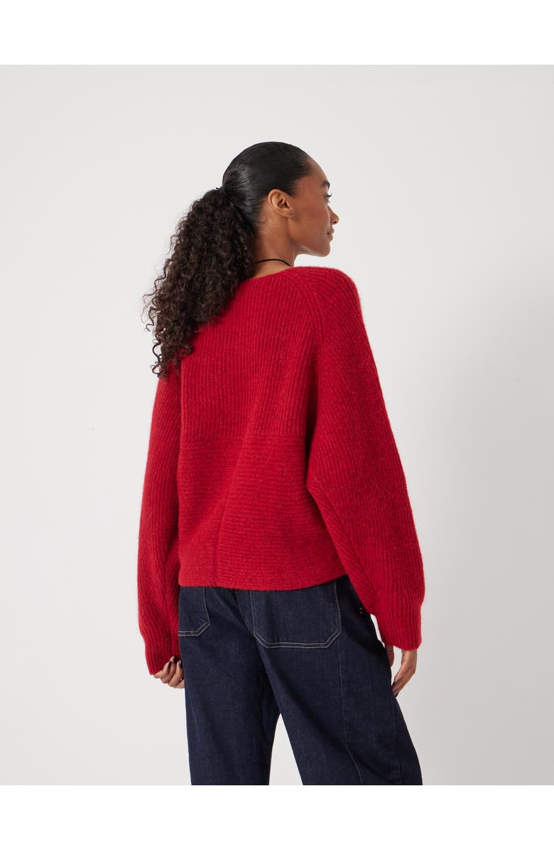 Hush Betty Wool Blend Jumper, Alternate, color, Fiery Red