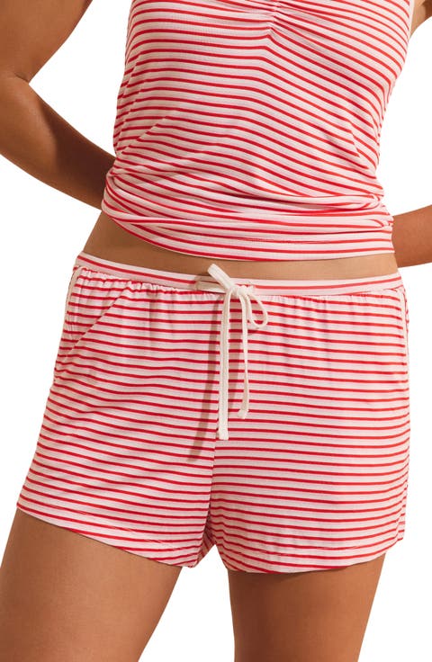 Vicky Striped Sleep Shorts