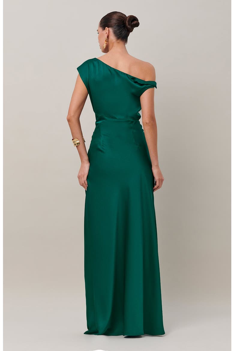 Justina Maxi Dress, Alternate, color, Emerald