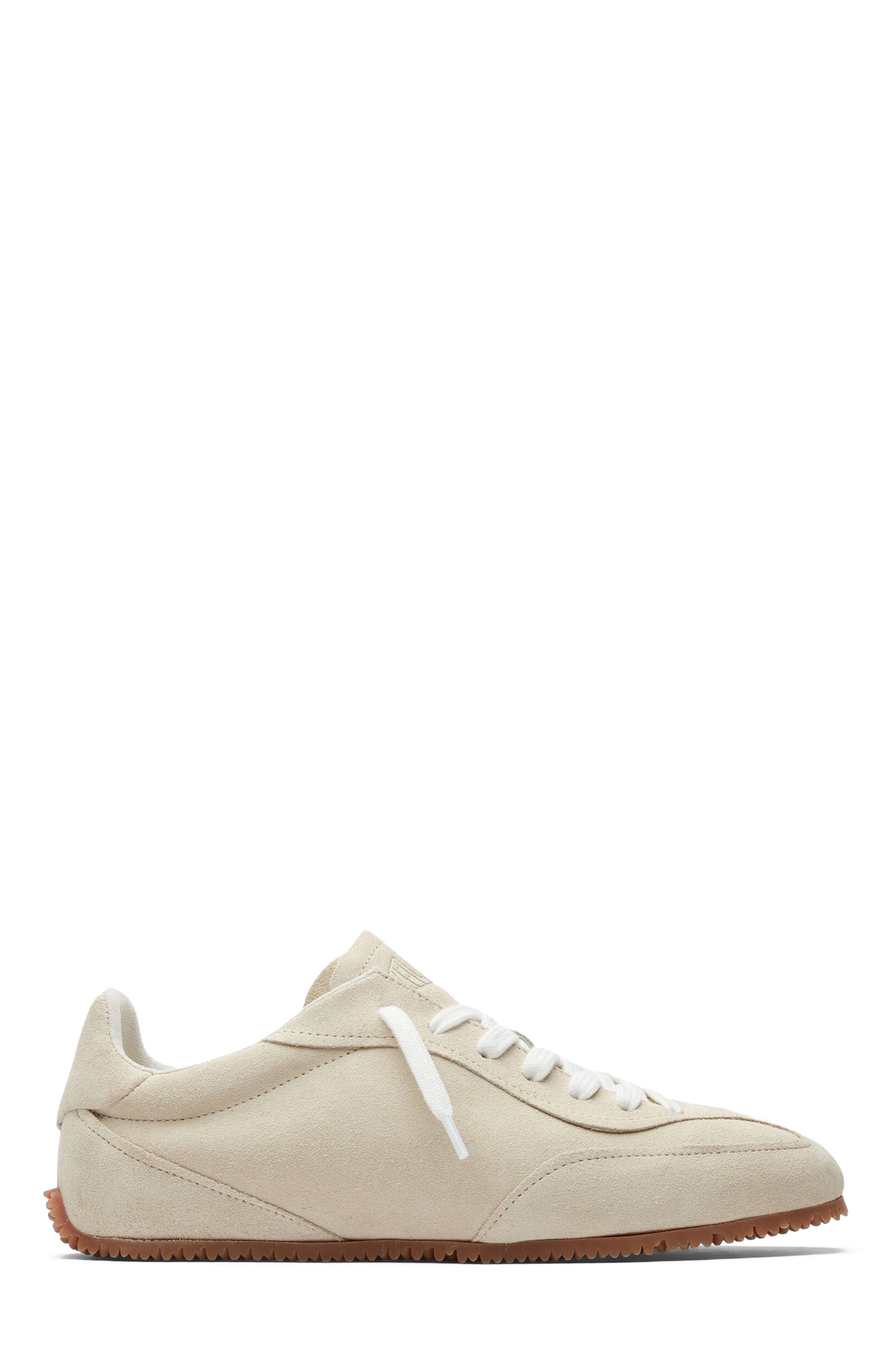Axel Arigato Daze Suede Runner - Women's, Main, color, Beige/Gum