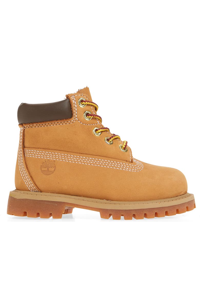 Timberland Kids' 6-Inch Waterproof Classic Boot, Alternate, color, Wheat