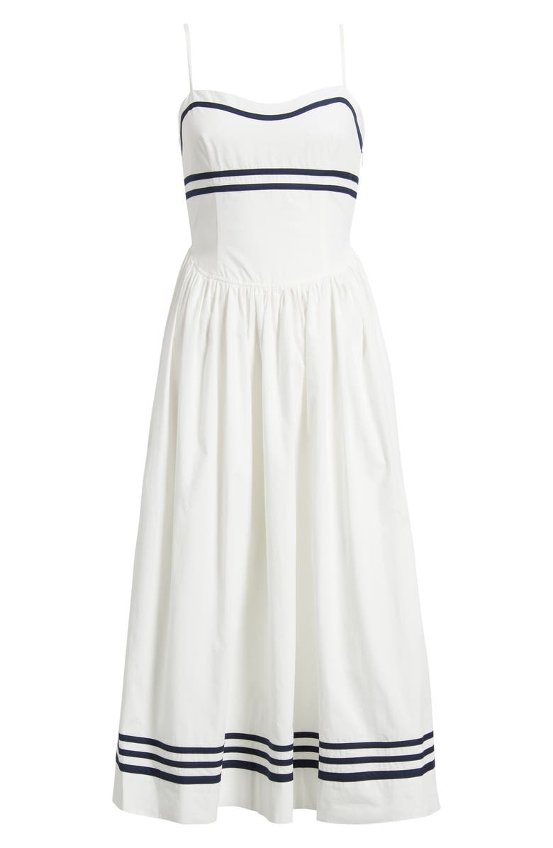 MOON RIVER Sleeveless Midi Dress, Alternate, color, 