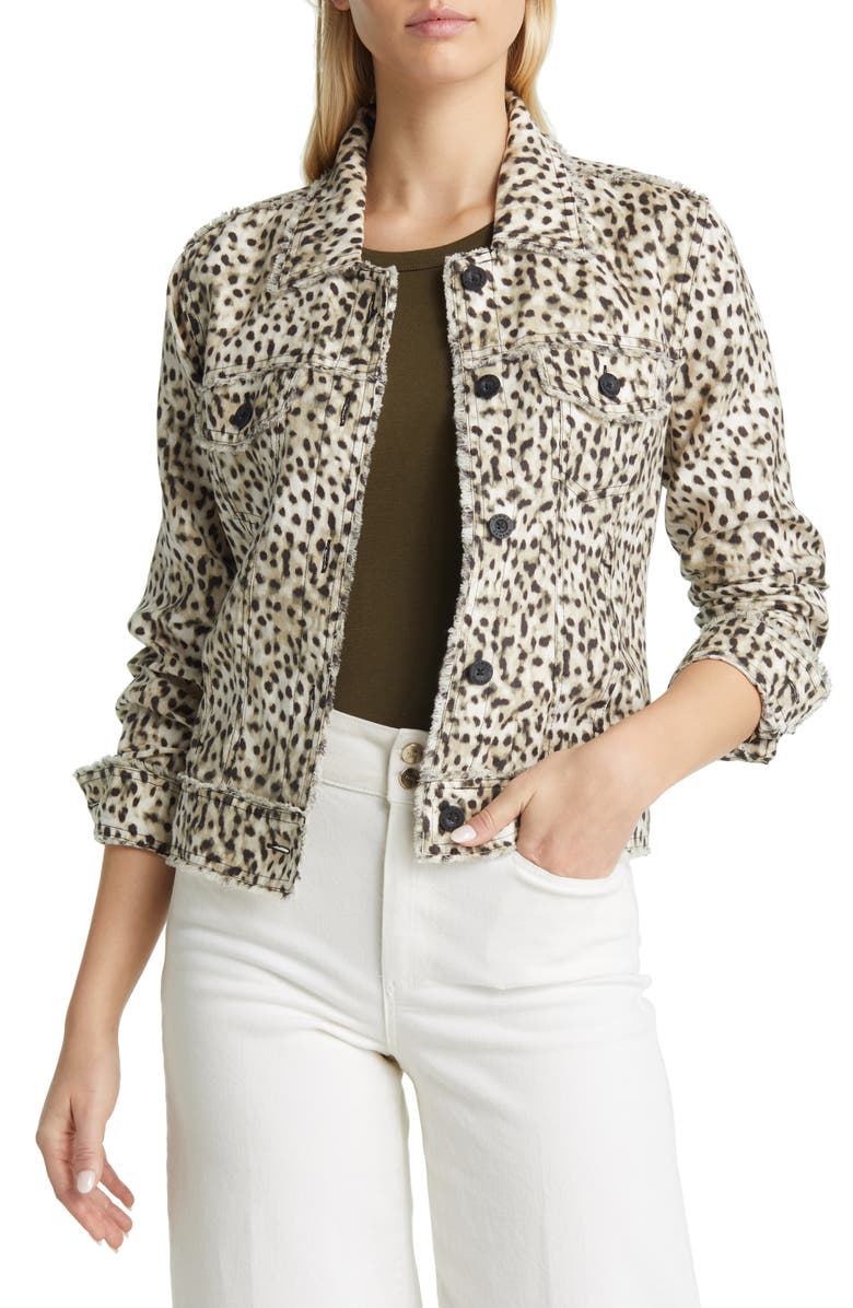 Tommy Bahama Lagoon Cheetah Print Linen Jacket, Main, color,