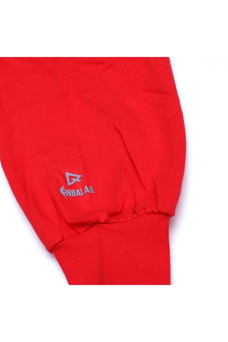 Women's Qore Red Chicago Bulls Cozy Team Crop Long Sleeve T-Shirt, Alternate, color, Red