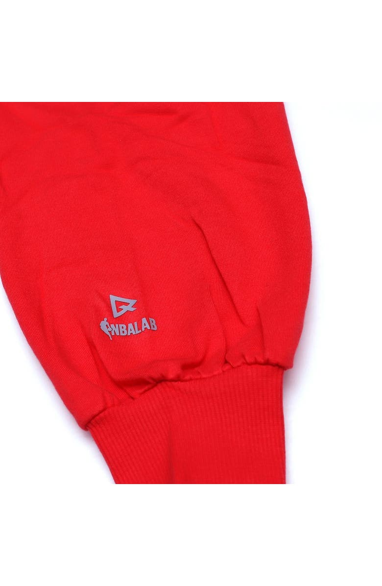 QORE Women's Qore Red Chicago Bulls Cozy Team Crop Long Sleeve T-Shirt, Alternate, color, 