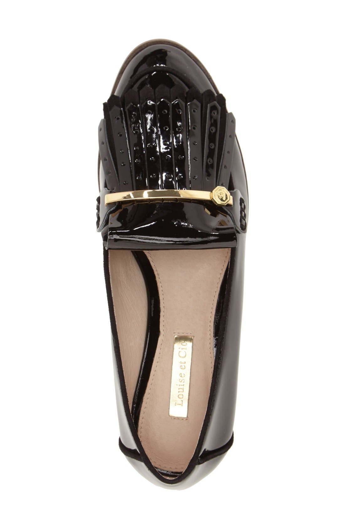 Louise et Cie 'Dahlian' Kiltie Loafer, Alternate, color, 