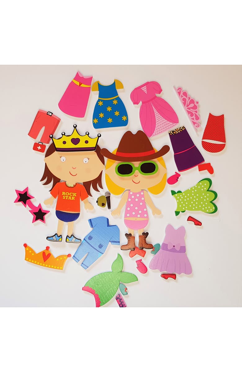 Buddy & Barney Bath Time Stickers, Fancy Dress, 35 Foam Pieces, Kids 3+, Alternate, color, Multicolored