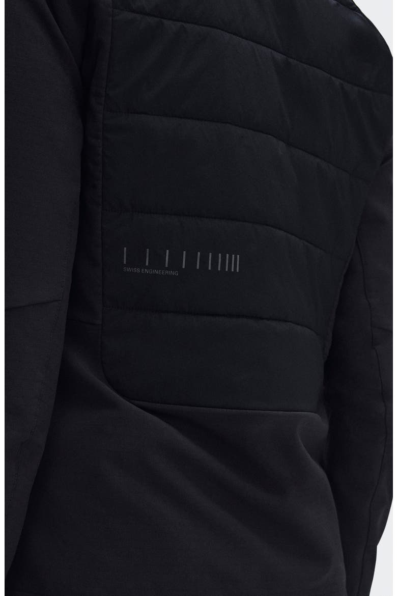 Weather Hybrid Performance Jacket, Alternate, color, BLACK
