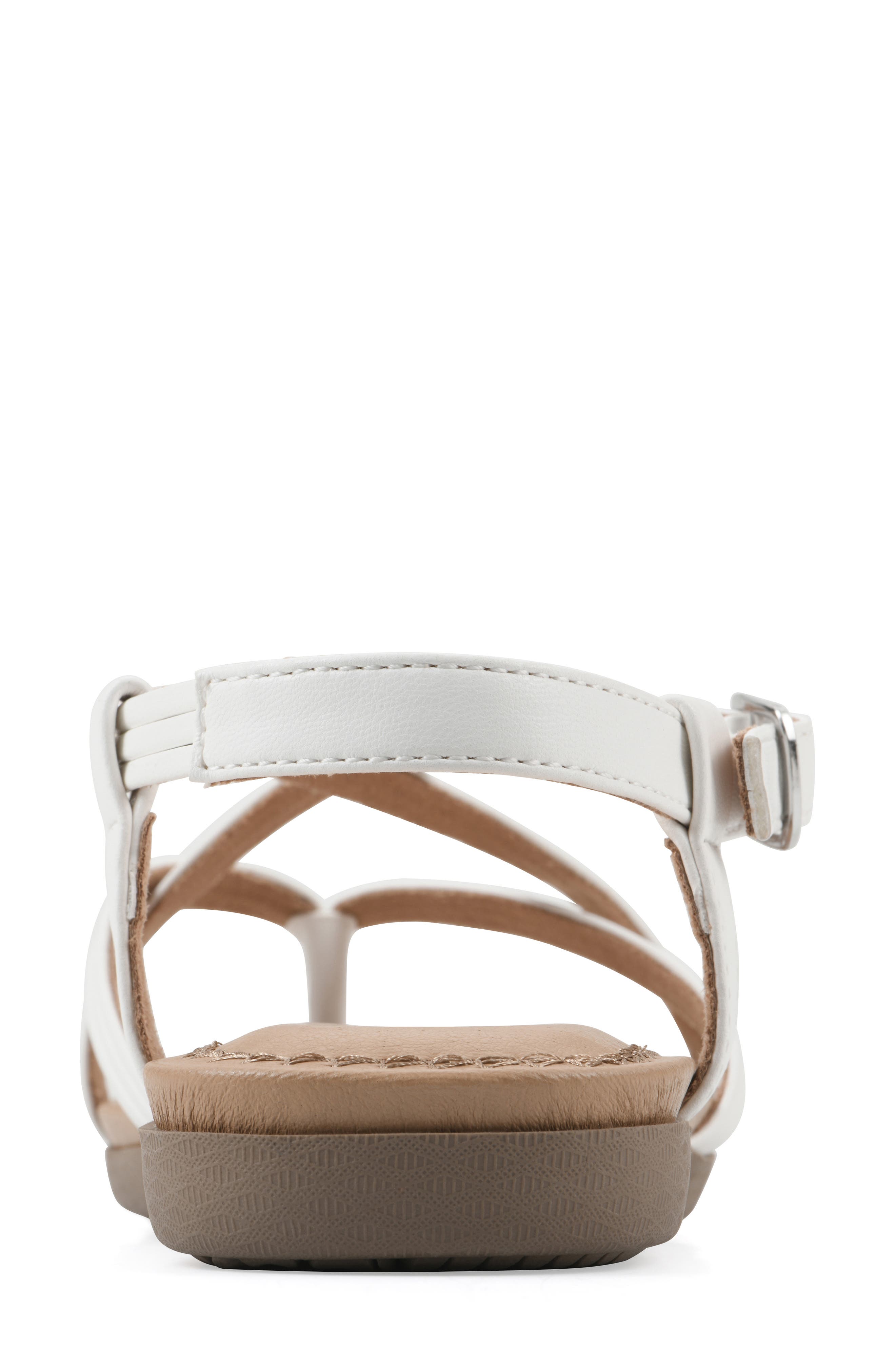 Frania Strappy Sandal, Alternate, color, WHITE/ SMOOTH