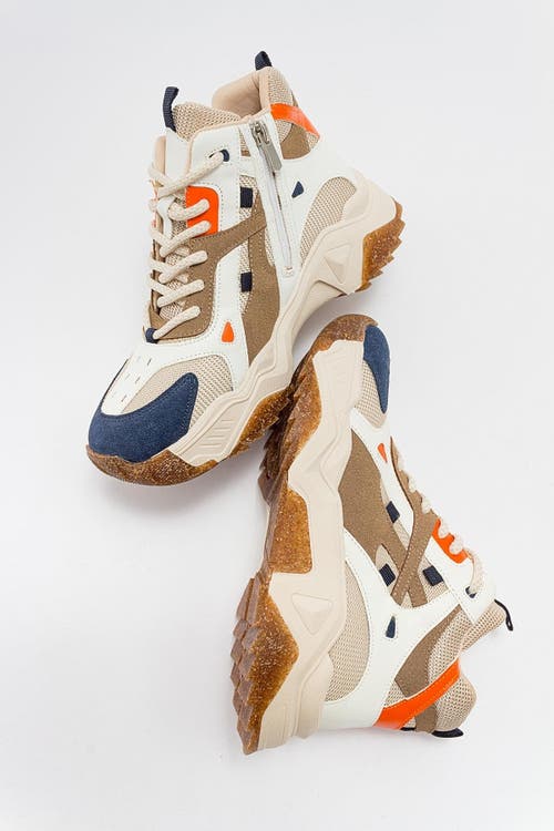 Prologue Shoes Lowel Sneaker Boot In Multi