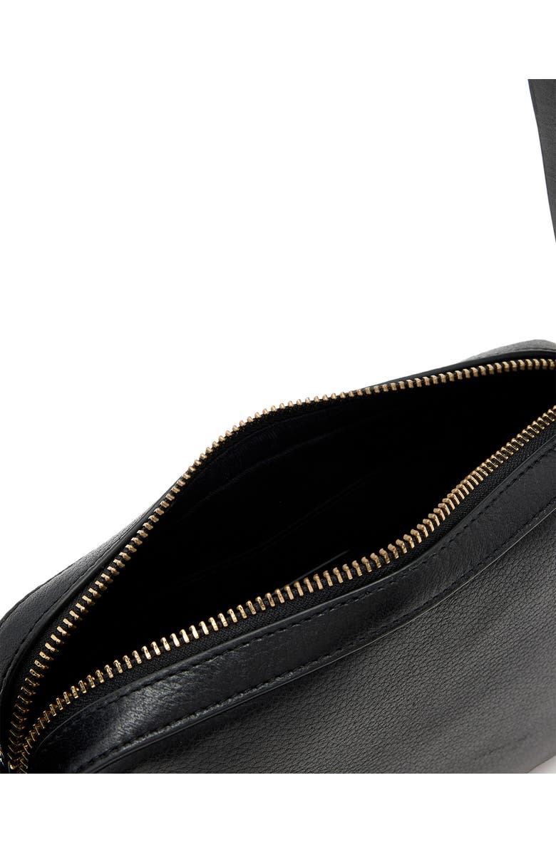 AllSaints Lucille Crossbody Bag, Alternate, color, Black