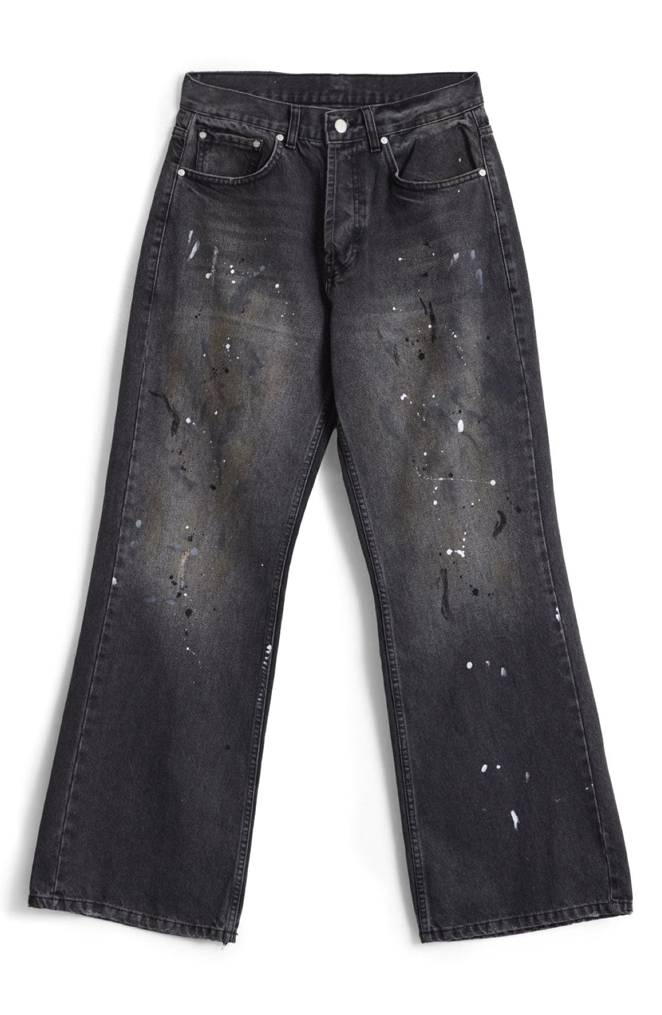 G04 Painted Straight Leg Jeans