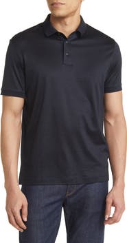 Emporio Armani Lyocell & Cotton Polo