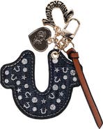 True Religion Denim Horseshoe Bag Charm
