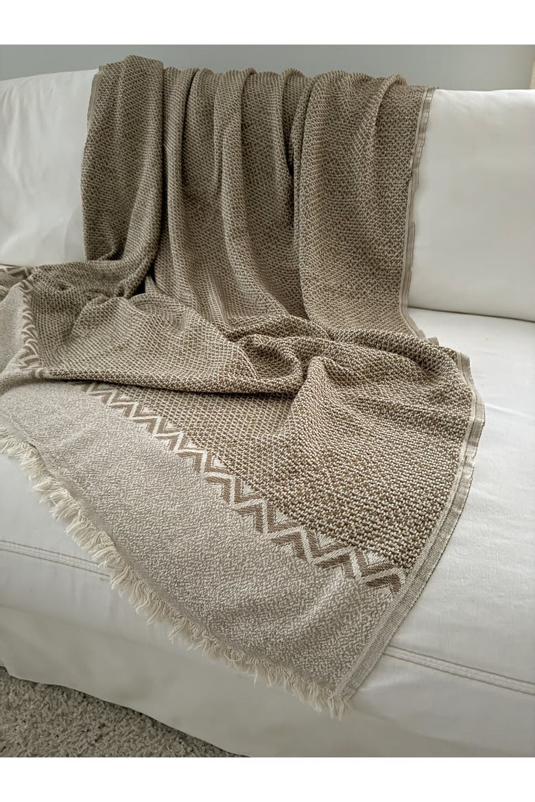 Mountain Peak Throw, Main, color, Brown