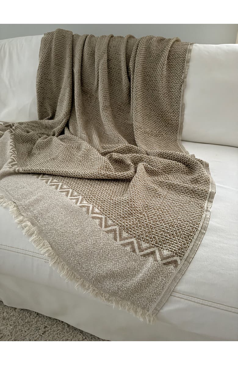 Anaya Mountain Peak Throw, Main, color, Brown