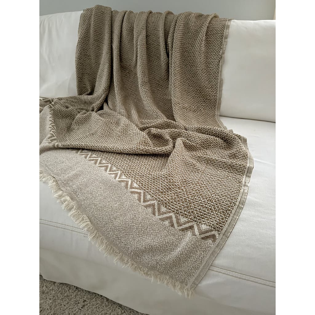 Anaya Mountain Peak Throw In Brown