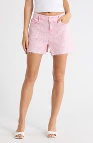 Good American Good Girlfriend Denim Shorts