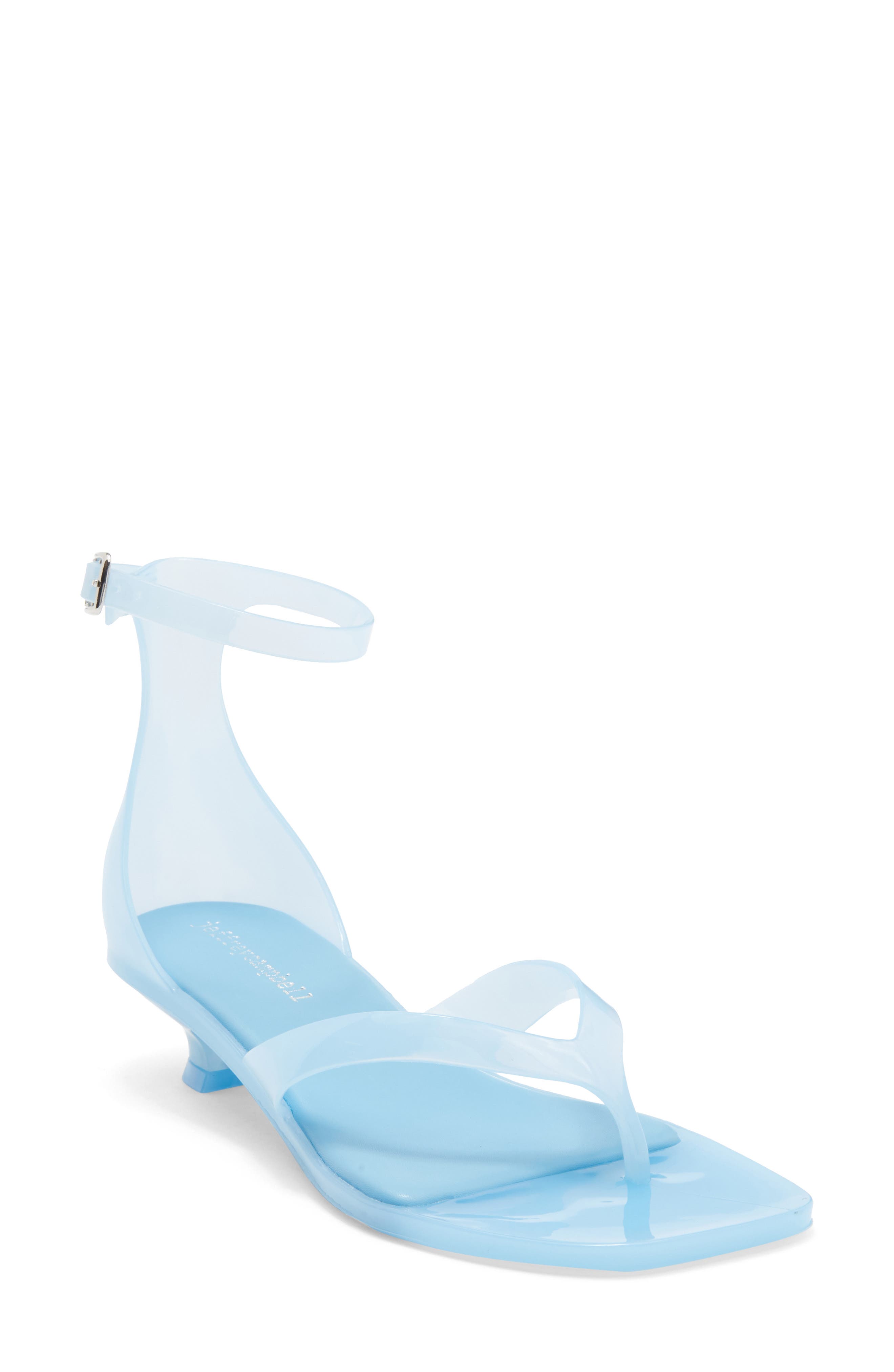 Jeffrey Campbell Sandz Kitten Heel Jelly Sandal, Main, color, 