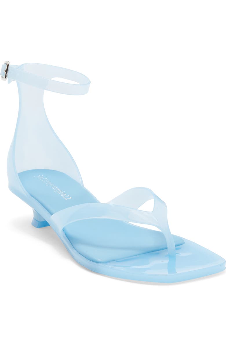 Jeffrey Campbell Sandz Kitten Heel Jelly Sandal, Main, color,