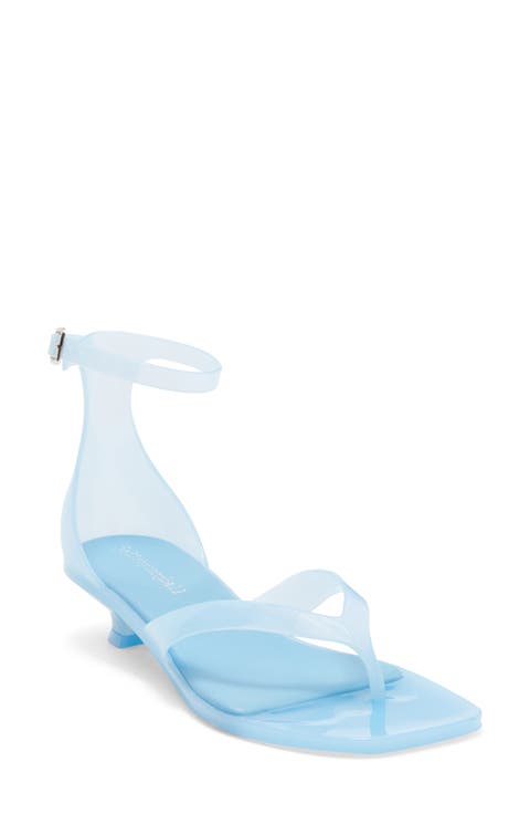 Sandz Kitten Heel Jelly Sandal (Women)