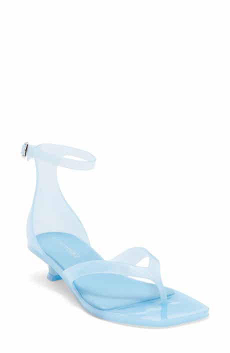 Jeffrey Campbell Sandz Kitten Heel Jelly Sandal
