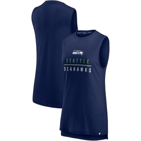 Women's Fanatics Branded College Navy Seattle Seahawks True Contender Tank Top