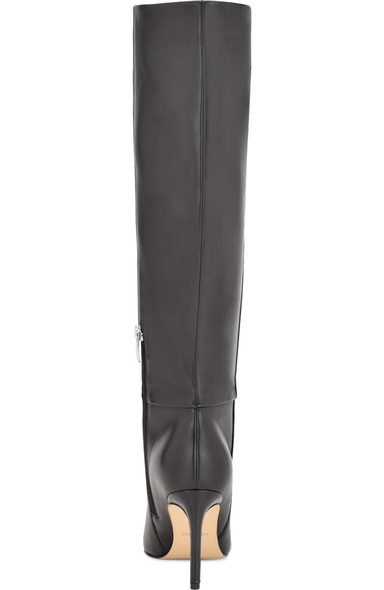 Nine West Richy Pointed Toe Knee High Boot, Alternate, color, Black 004