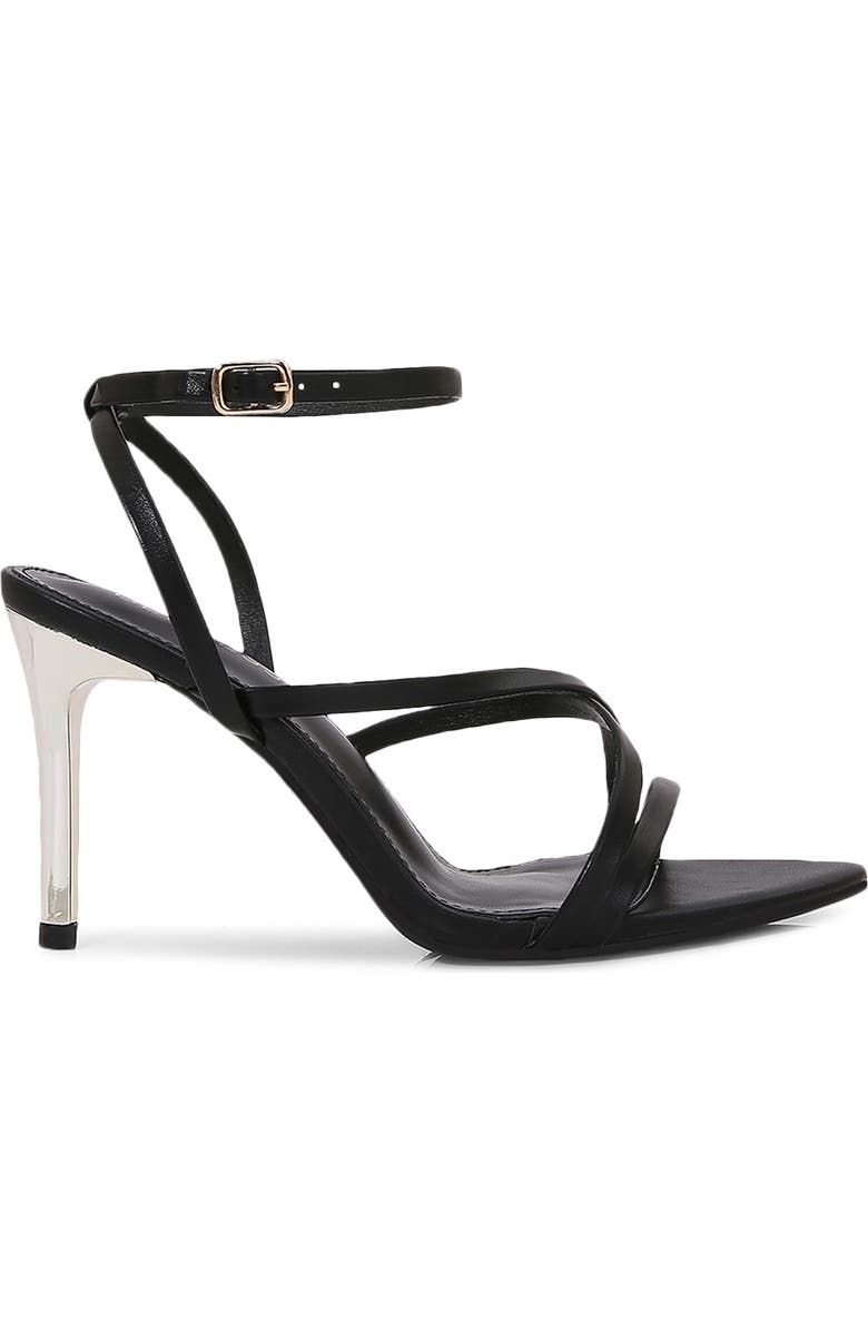 BERNESS Strappy Stiletto Sandal, Alternate, color, Black