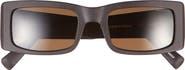 SANTO STUDIO Forma Polarized Rectangular Sunglasses