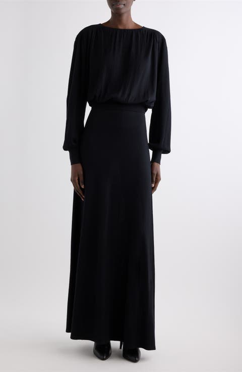 Chady Long Sleeve Maxi Dress