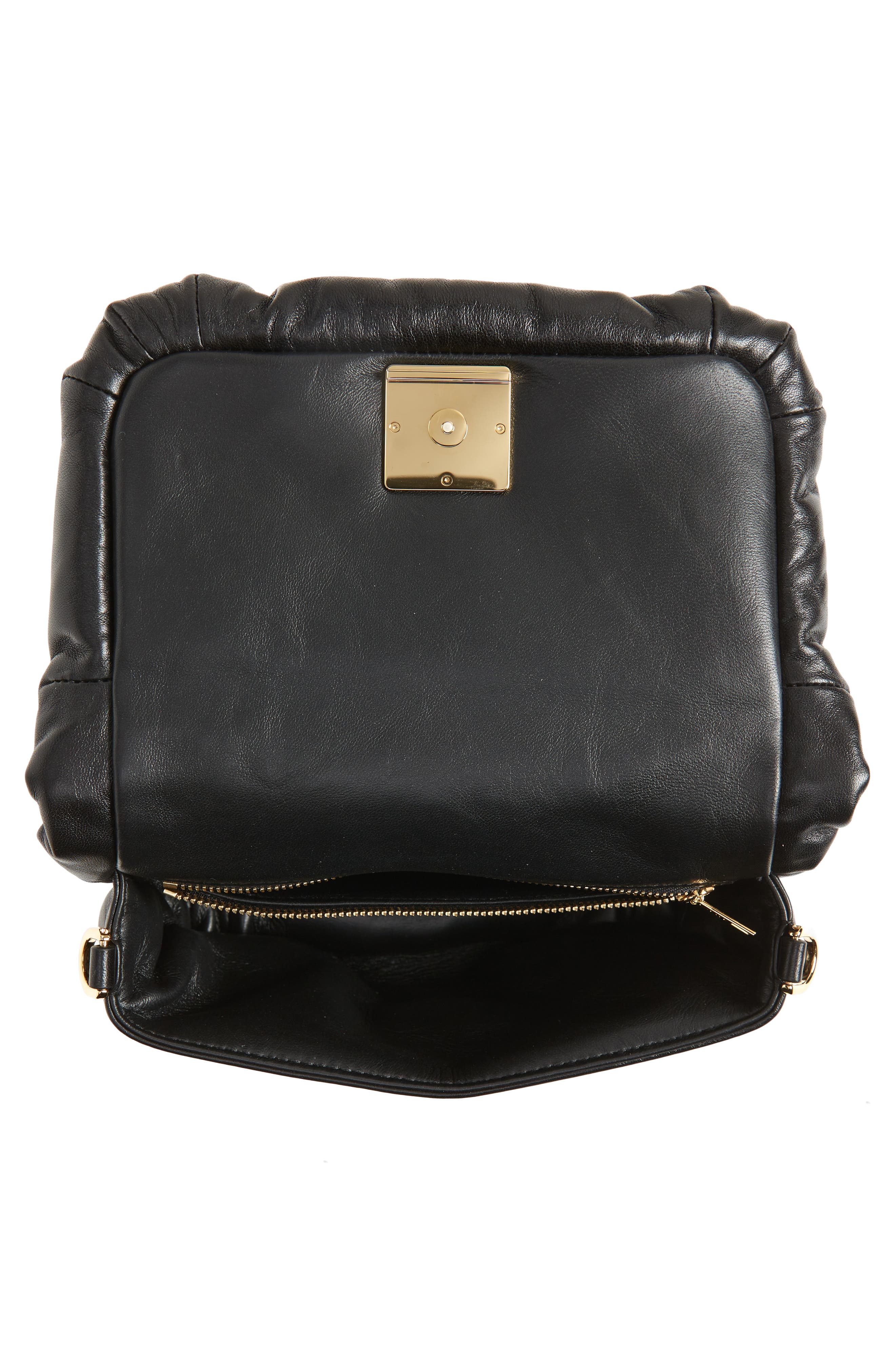 Loewe Mini Goya Lambskin Leather Puffer Bag, Alternate, color, 