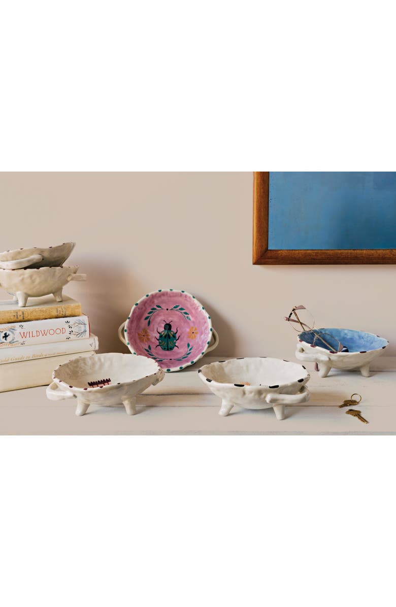 Danica Brands Footed Venus Bowl - Set of 2, Alternate, color, Beige