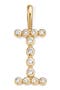  Gold Vermeil Initial I