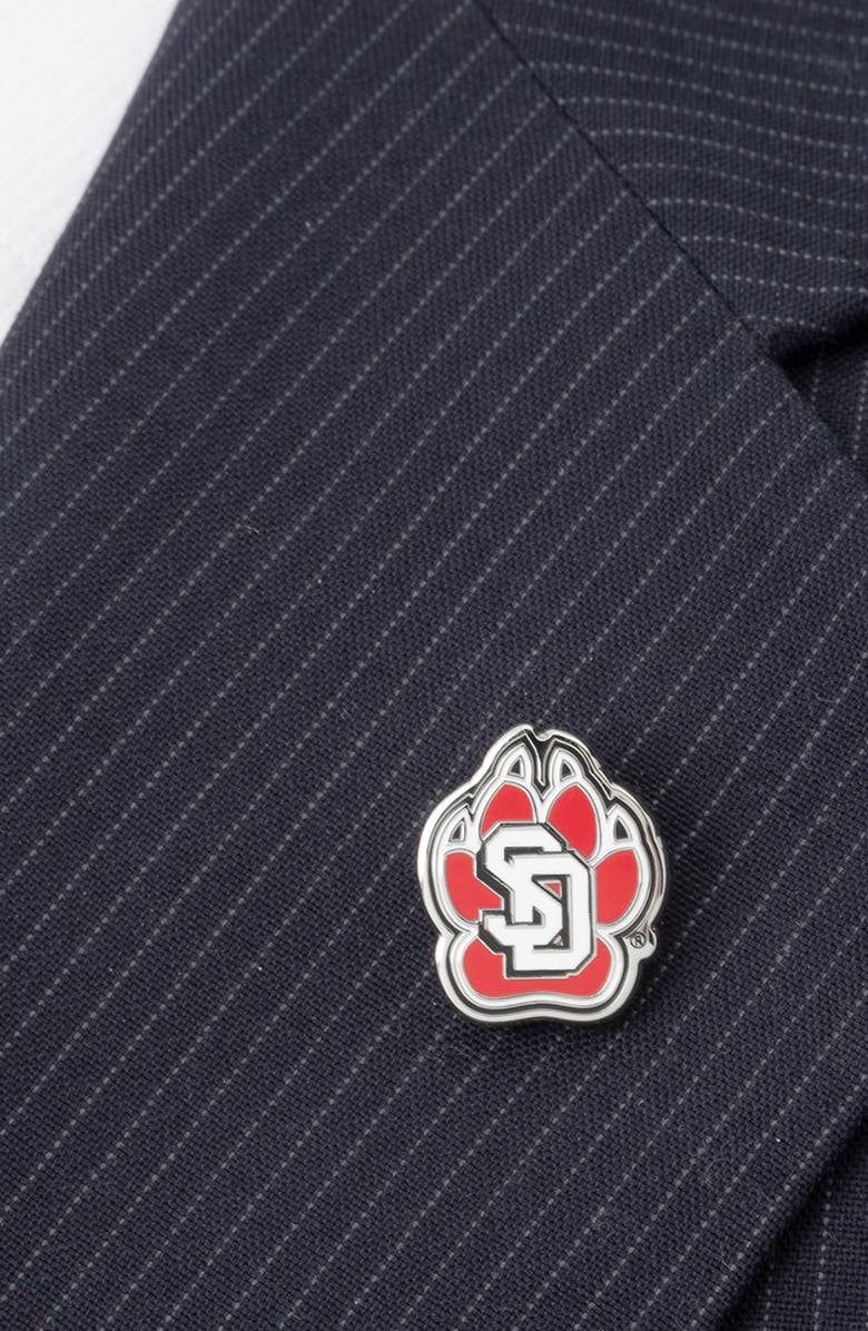 Cufflinks, Inc. NCAA University of South Dakota Coyotes Lapel Pin, Alternate, color, South Dakota Coyotes