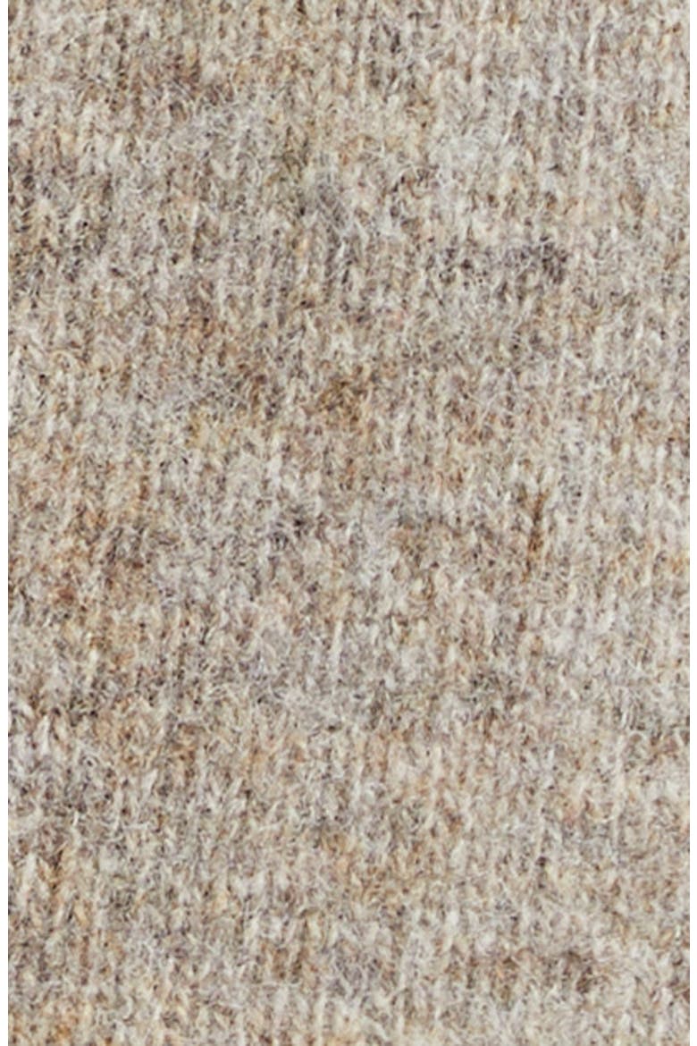 Brushed Shetland Wool Sweater, Alternate, color, OUTMEAL MELANGE