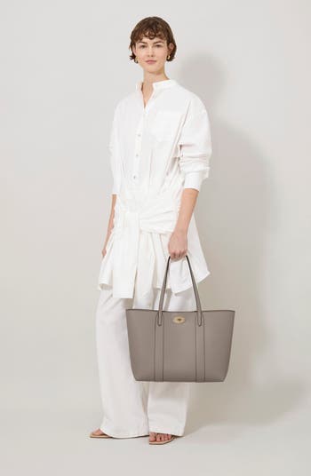 Mulberry★Bayswater LEATHER 2WAY トートバック Mulberry | Bayswater Tote | Black Small Classic Grain | Women