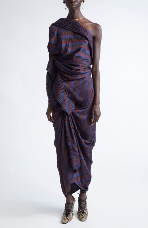 存在感絶大【Dries Van Noten】デルベ水玉タートルネックドレス Women's Dries Van Noten Designer Dresses | Nordstrom