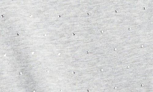 Tractr Kids' Crystal Accent Hoodie & Jogger Set In Gray