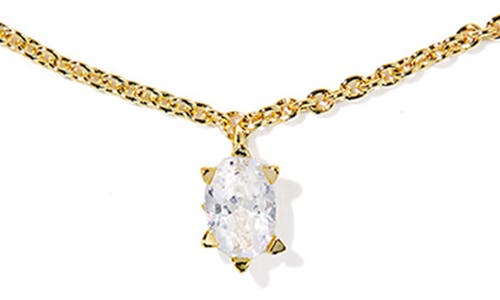 Kendra Scott Cailin Delicate Strand Necklace In Gold