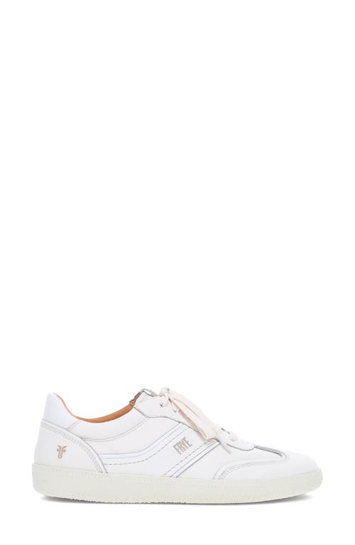Frye Milly Low Top Sneaker In White