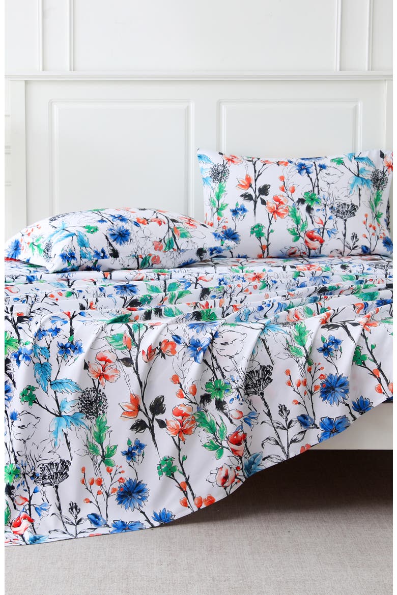 Serena Sheet Set, Alternate, color, CHLOE GREEN