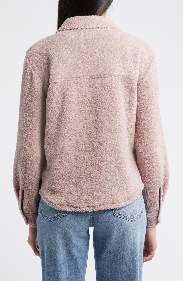 beachlunchlounge Tanner Fleece Shirt, Alternate, color, 