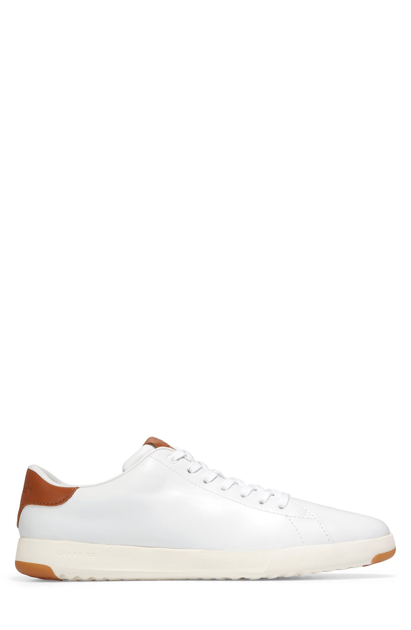 GrandPro Tennis Sneaker, Alternate, color, WHITE/ BRITISH TAN