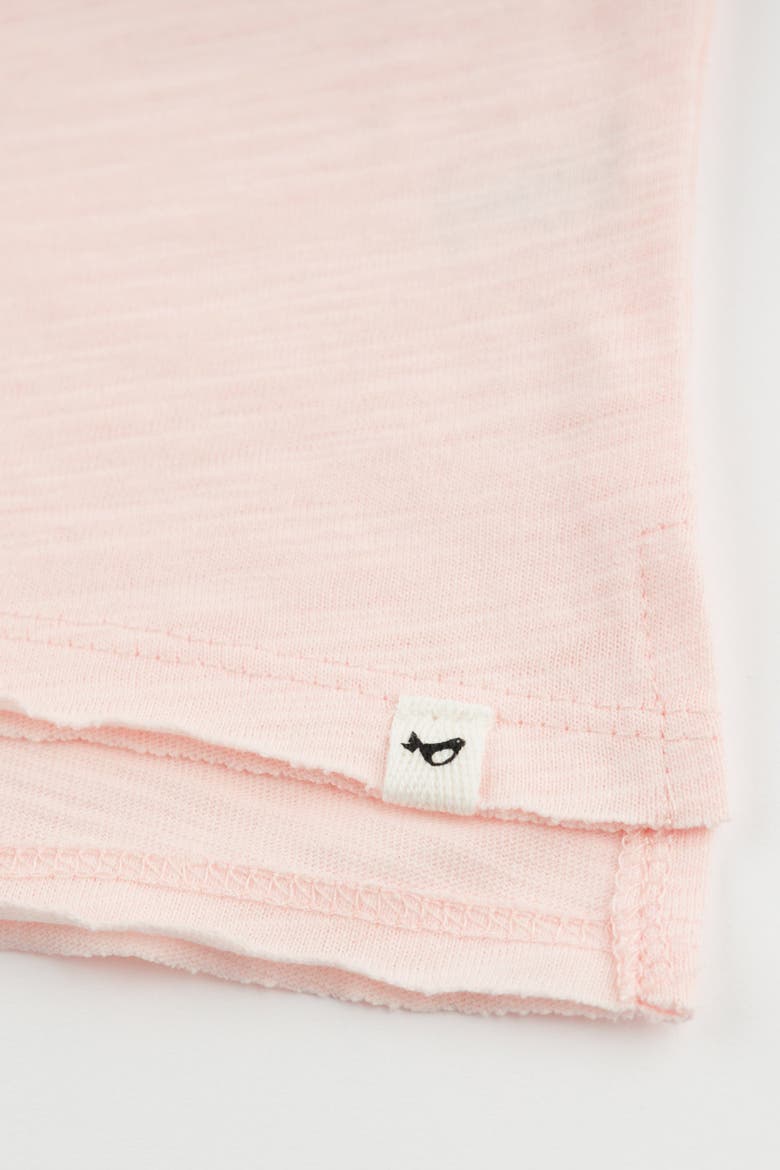 Unicorn Raw Edge T-Shirt, Alternate, color, Pale Pink