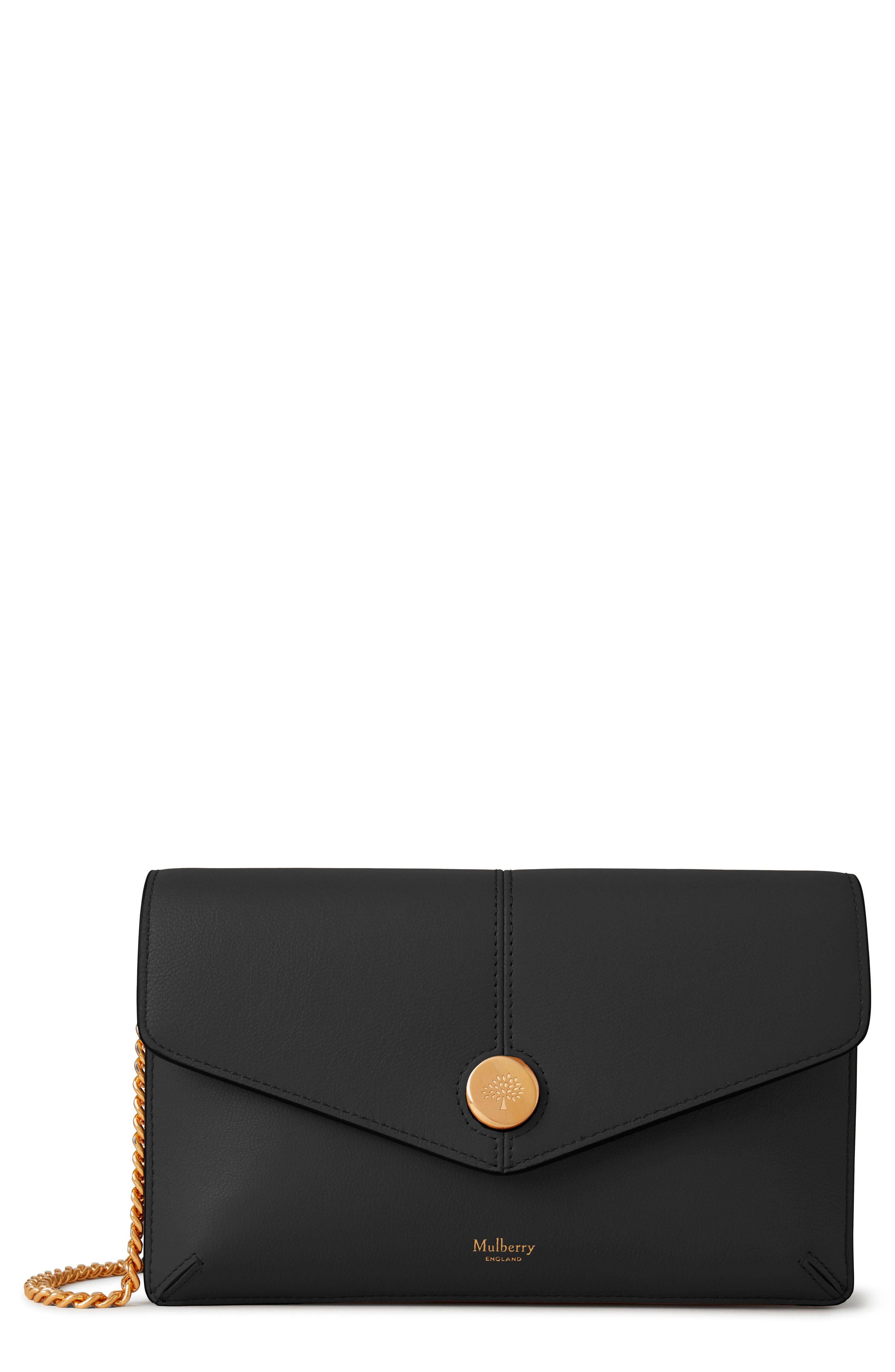 Mulberry Pochette on a Chain, Main, color, 