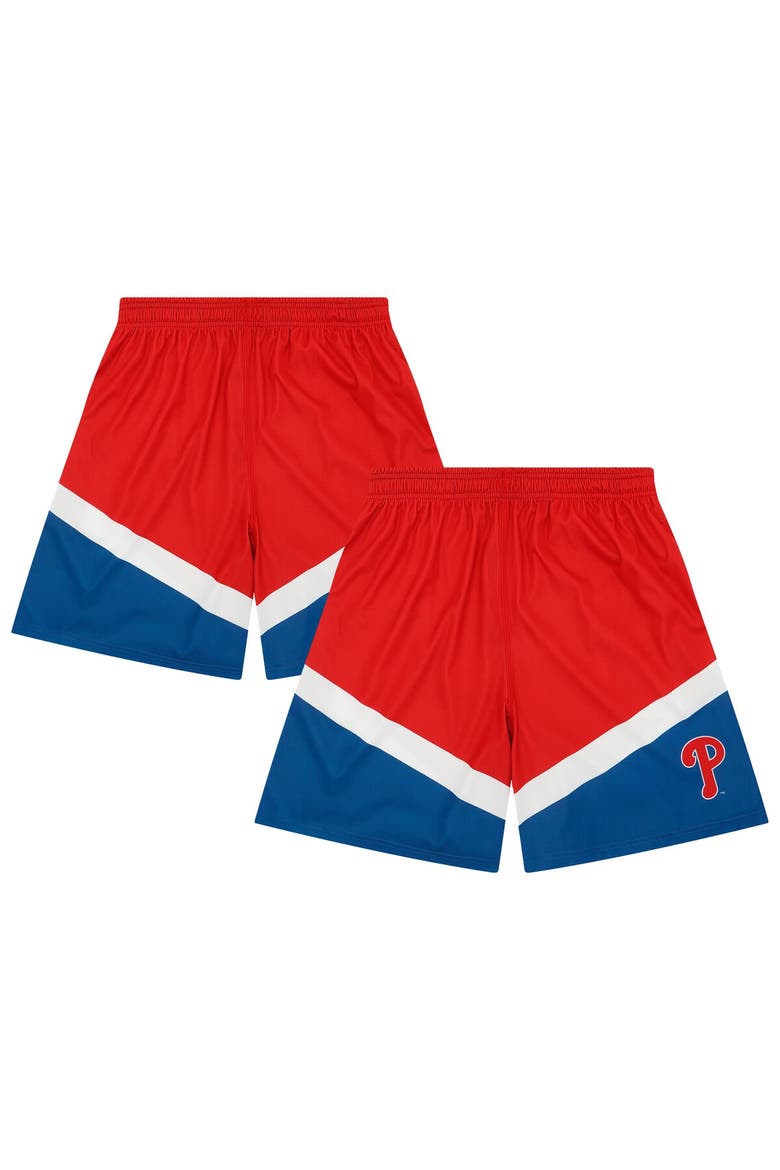 Men's FOCO  Red Philadelphia Phillies Colorblocked Shorts, Alternate, color, Red