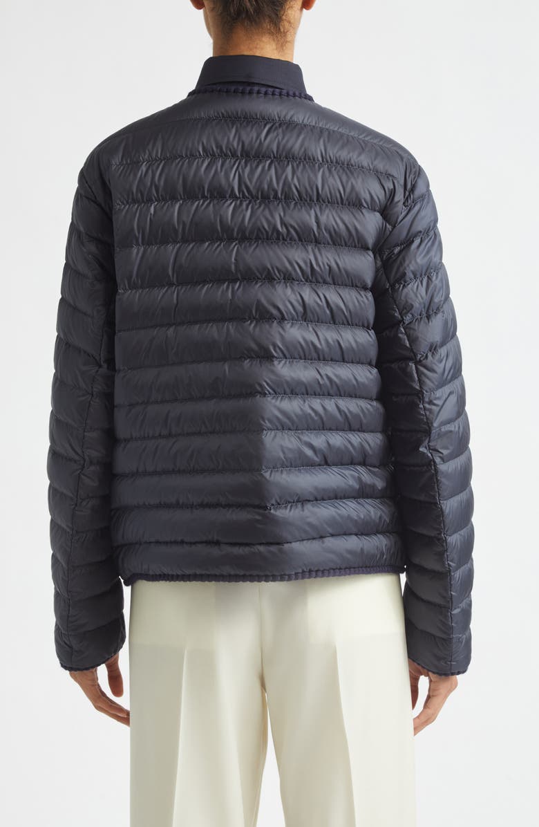 Moncler Circaete Quilted Down Jacket, Alternate, color, Blue